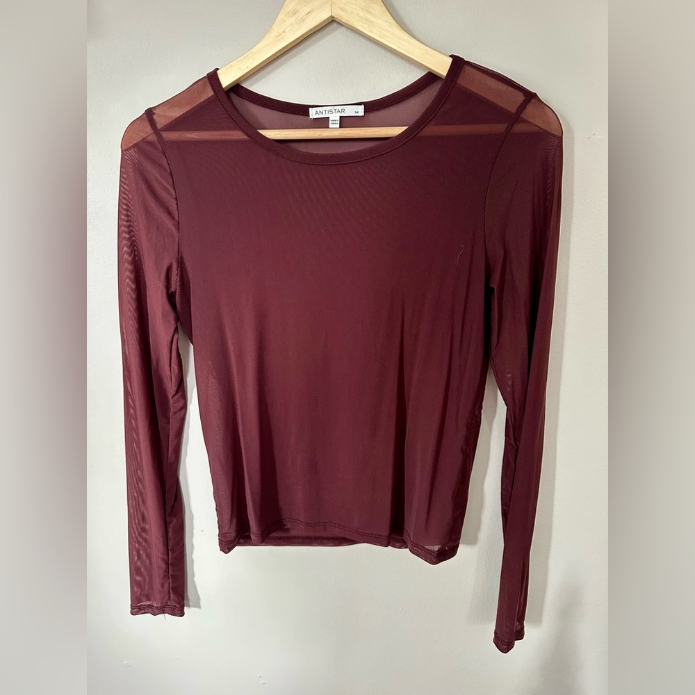 NEW! Antistar Burgundy Top